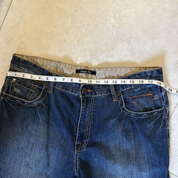 Vintage Marc Ecko Standard Cut Wide Leg Jeans Men 36 Prime Cut - Picture 8 of 11